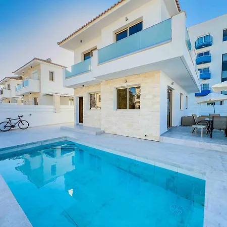 Pierre 9 - Private Pool, Jacuzzi, Seaview * פאראלימני